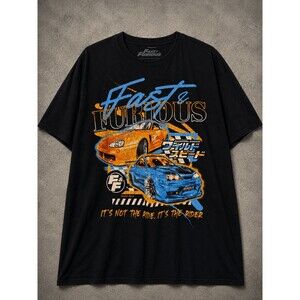 Fast & Furious T Shirt Mens 3XL Universal Studios JDM Cars Racing Graphic Tee